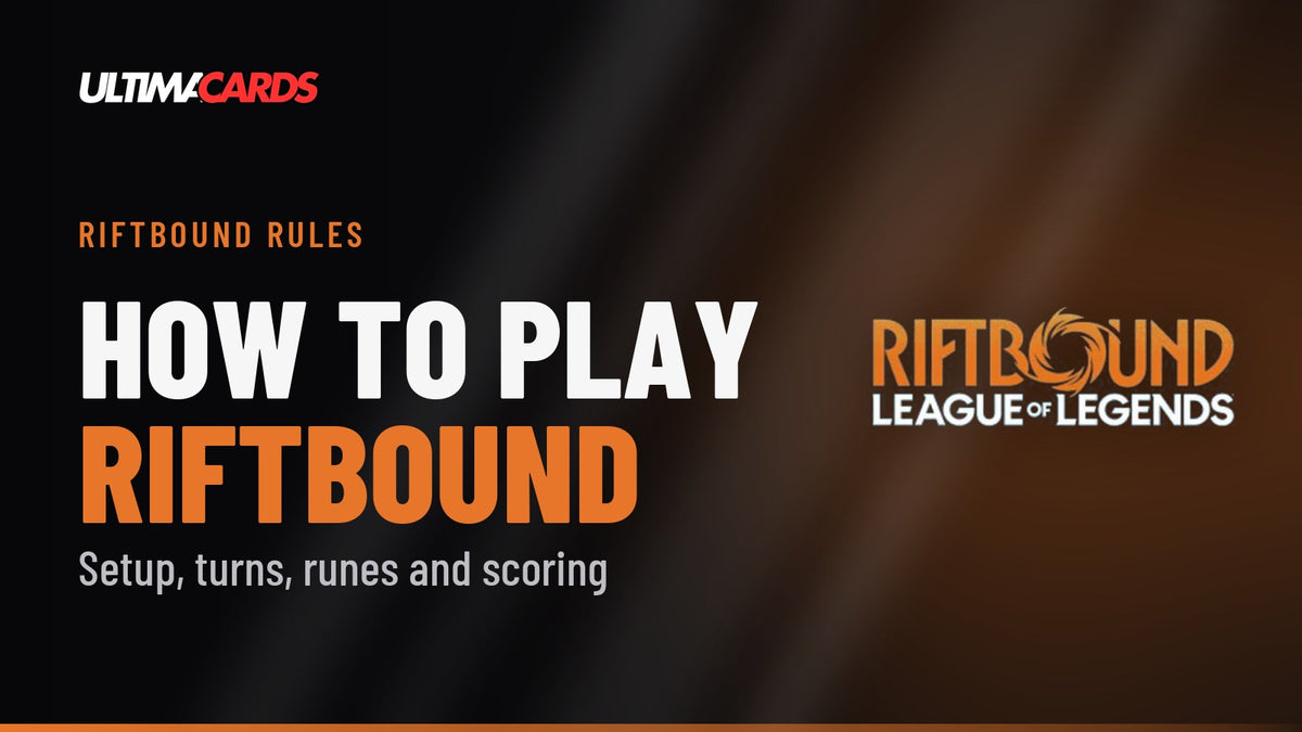 Ultima Cards Riftbound guide cover: How to play Riftbound