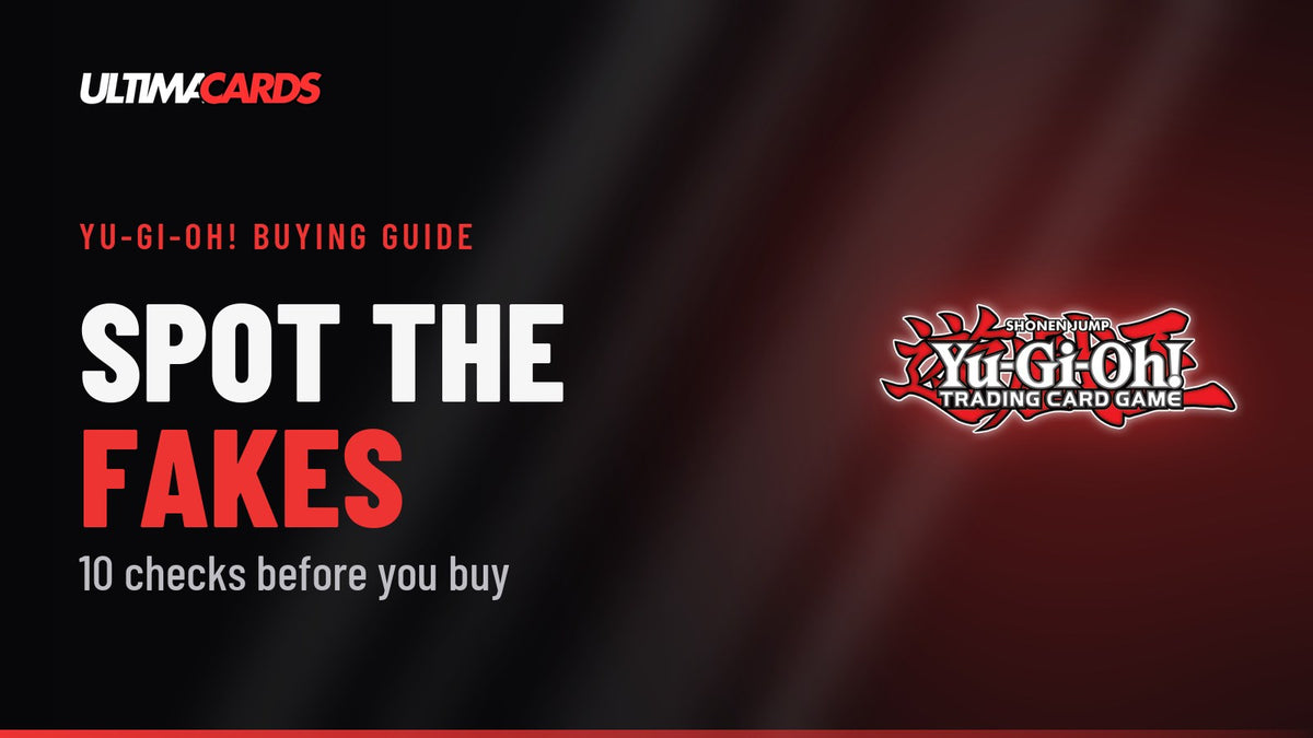 Ultima Cards Yu-Gi-Oh! guide cover: Spot the fakes