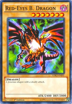 Red-Eyes B. Dragon (LDK2-ENJ01) - Legendary Decks II Unlimited
