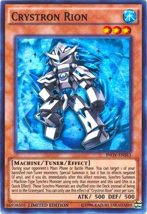Crystron Rion (INOV-ENSE3) - Invasion: Vengeance Limited