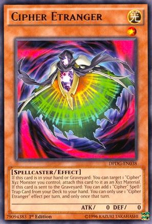 Cipher Etranger (DPDG-EN038) - Duelist Pack: Dimensional Guardians 1st Edition