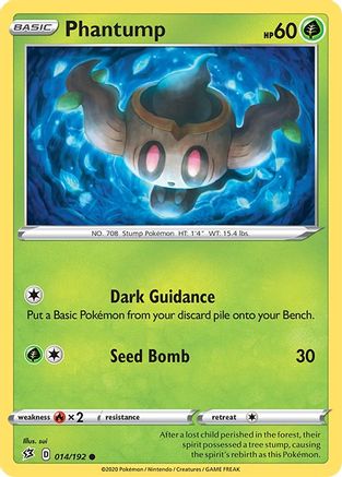 Phantump - 014/192 SWSH02 Rebel Clash - Common
