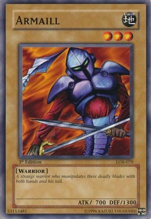 Armaill (LOB-079) - The Legend of Blue Eyes White Dragon Unlimited
