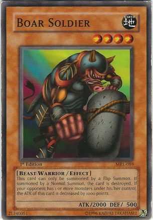 Boar Soldier (MRL-089) - Magic Ruler Unlimited