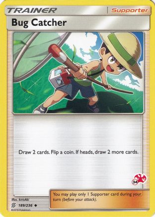Bug Catcher (#34 Charizard Stamped)/236 Battle Academy - Promo