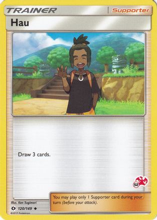 Hau (#52 Charizard Stamped)/149 Battle Academy - Promo