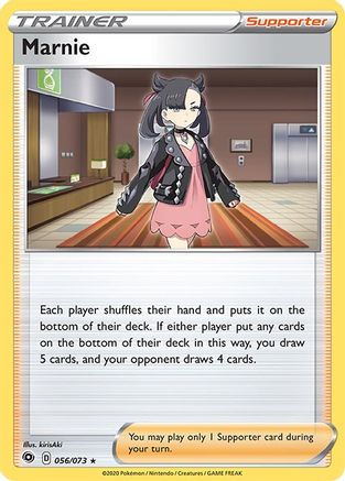 Marnie - 056/73 - Holofoil Champions Path - Holo Rare