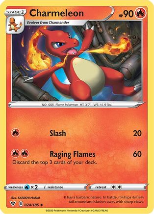 Charmeleon - 024/185 SWSH04 Vivid Voltage - Uncommon