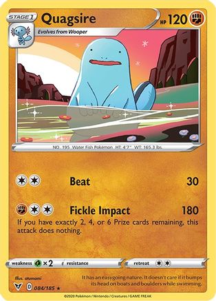 Quagsire - 084/185 SWSH04 Vivid Voltage - Rare