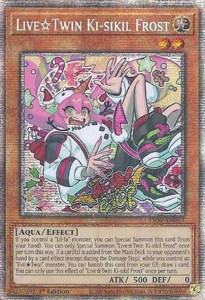 Live Twin Ki-sikil Frost (Starlight Rare) (LIOV-EN017) - Lightning Overdrive 1st Edition