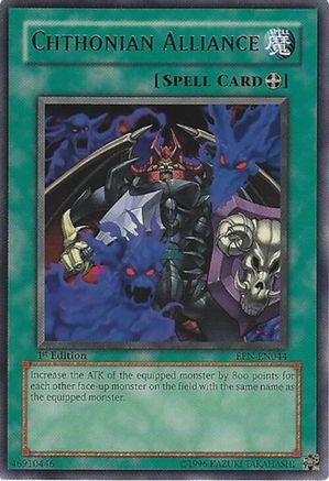 Chthonian Alliance (EEN-EN044) - Elemental Energy 1st Edition