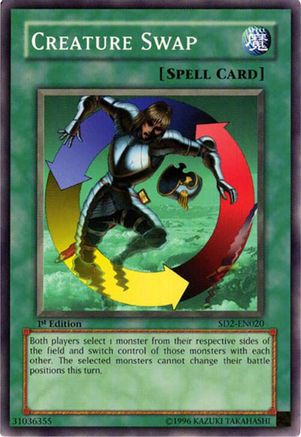 Creature Swap (SD2-EN020) - Structure Deck: Zombie Madness Unlimited