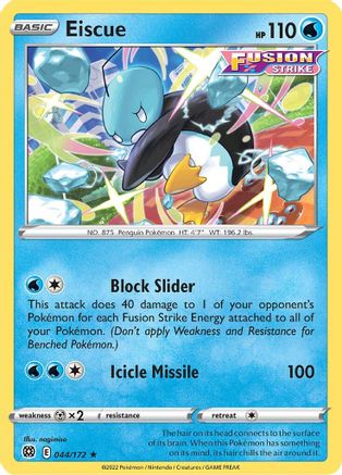 Eiscue - 044/172 SWSH09 Brilliant Stars - Rare