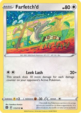 Farfetch'd - 115/172 SWSH09 Brilliant Stars - Common