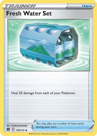 Fresh Water Set - 139/172 - Reverse Holofoil SWSH09 Brilliant Stars - Uncommon