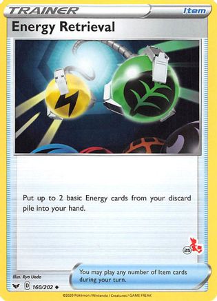 Energy Retrieval (#25 Cinderace Stamped)/202 Battle Academy 2022 - Promo