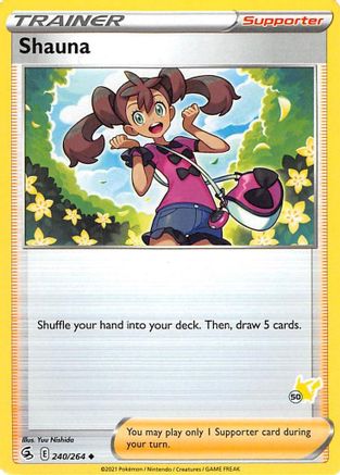 Shauna (#50 Pikachu Stamped)/264 Battle Academy 2022 - Promo