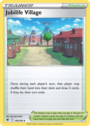 Jubilife Village - 148/189 SWSH10 Astral Radiance - Uncommon