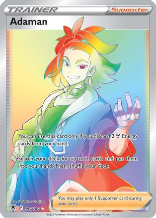 Adaman (Secret) - 199/189 - Holofoil SWSH10 Astral Radiance - Secret Rare