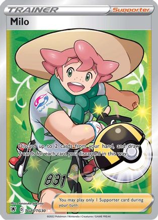 Milo - TG27/TG30 - Holofoil SWSH10 Astral Radiance Trainer Gallery - Ultra Rare