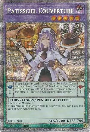 Patissciel Couverture (Starlight Rare) (DIFO-EN083) - Dimension Force 1st Edition
