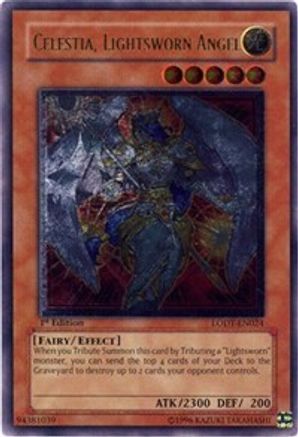 Celestia, Lightsworn Angel (UTR) (LODT-EN024) - Light of Destruction 1st Edition