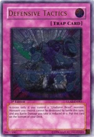 Defensive Tactics (UTR) (GLAS-EN083) - Gladiator's Assault 1st Edition