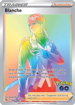 Blanche (Secret) - 082/078 - Holofoil Pokemon GO - Secret Rare