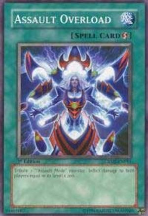 Assault Overload (CRMS-EN051) - Crimson Crisis Unlimited