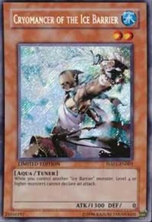 Cryomancer of the Ice Barrier (HA01-EN003) - Hidden Arsenal 1st Edition