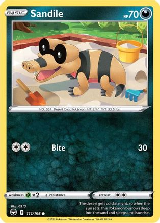 Sandile - 111/195 SWSH12 Silver Tempest - Common