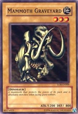 Mammoth Graveyard (LOB-EN009) - Legend of Blue Eyes White Dragon (Worldwide English) Unlimited