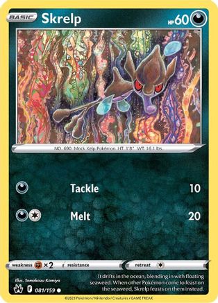 Skrelp - 081/159 SWSH Crown Zenith - Common