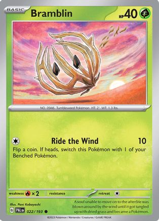 Bramblin - 022/193 SV02 Paldea Evolved - Common