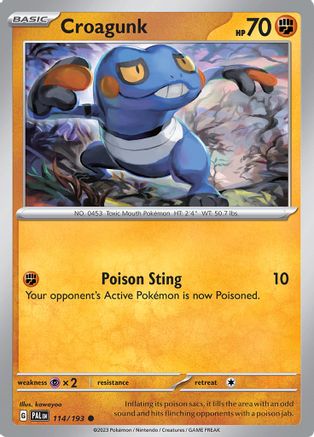 Croagunk - 114/193 SV02 Paldea Evolved - Common