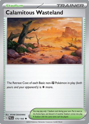 Calamitous Wasteland - 175/193 SV02 Paldea Evolved - Uncommon