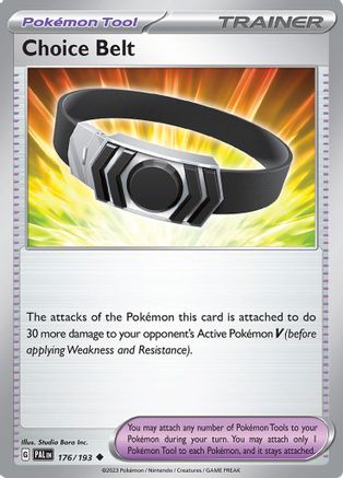 Choice Belt - 176/193 SV02 Paldea Evolved - Uncommon