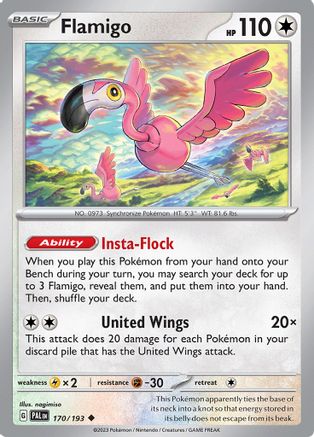 Flamigo - 170/193 SV02 Paldea Evolved - Uncommon