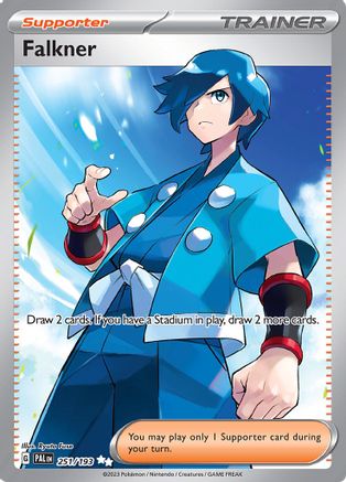 Falkner - 251/193 - Holofoil SV02 Paldea Evolved - Ultra Rare