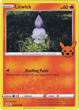 Litwick - 024/196 Trick or Trade BOOster Bundle 2023 - Common