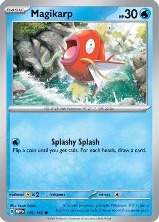 Magikarp - 129/165 SV Scarlet & Violet 151 - Common