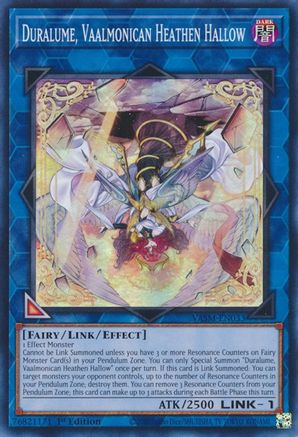 Duralume, Vaalmonican Heathen Hallow (VASM-EN033) - Valiant Smashers 1st Edition