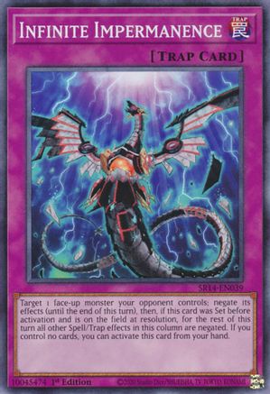 Infinite Impermanence (SR14-EN039) - Structure Deck: Fire Kings 1st Edition