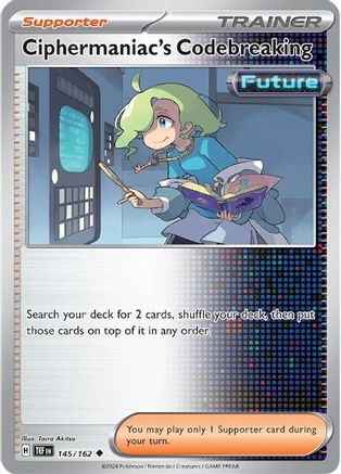 Ciphermaniac's Codebreaking - 145/162 SV05 Temporal Forces - Uncommon
