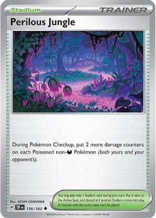 Perilous Jungle - 156/162 SV05 Temporal Forces - Uncommon
