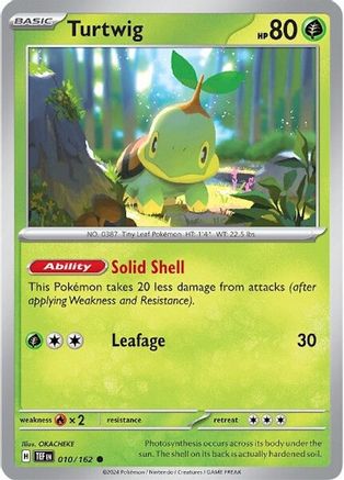 Turtwig - 010/162 SV05 Temporal Forces - Common