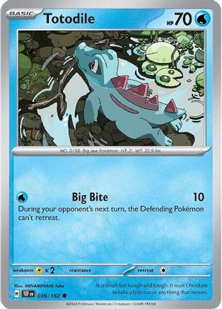 Totodile - 039/162 SV05 Temporal Forces - Common