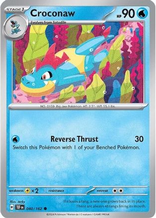 Croconaw - 040/162 SV05 Temporal Forces - Common