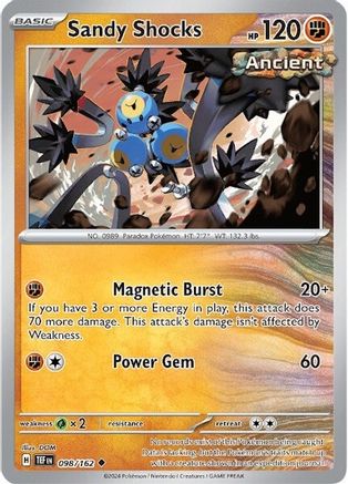 Sandy Shocks - 098/162 SV05 Temporal Forces - Uncommon