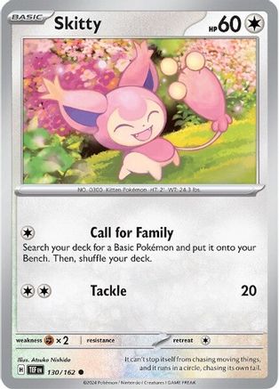 Skitty - 130/162 SV05 Temporal Forces - Common